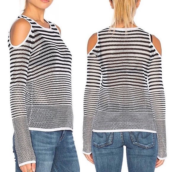 Rag & Bone Quinn Cold Shoulder Top - Picture 2 of 16